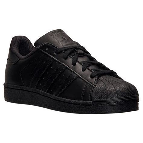 all black adidas shell toe.